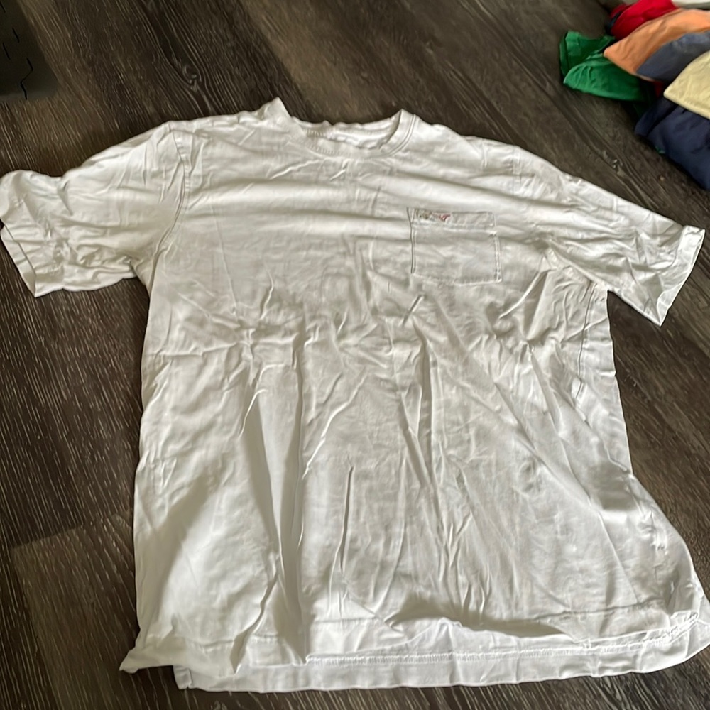 Greg Norman Chest Pocket Shake Cotton T-Shirt